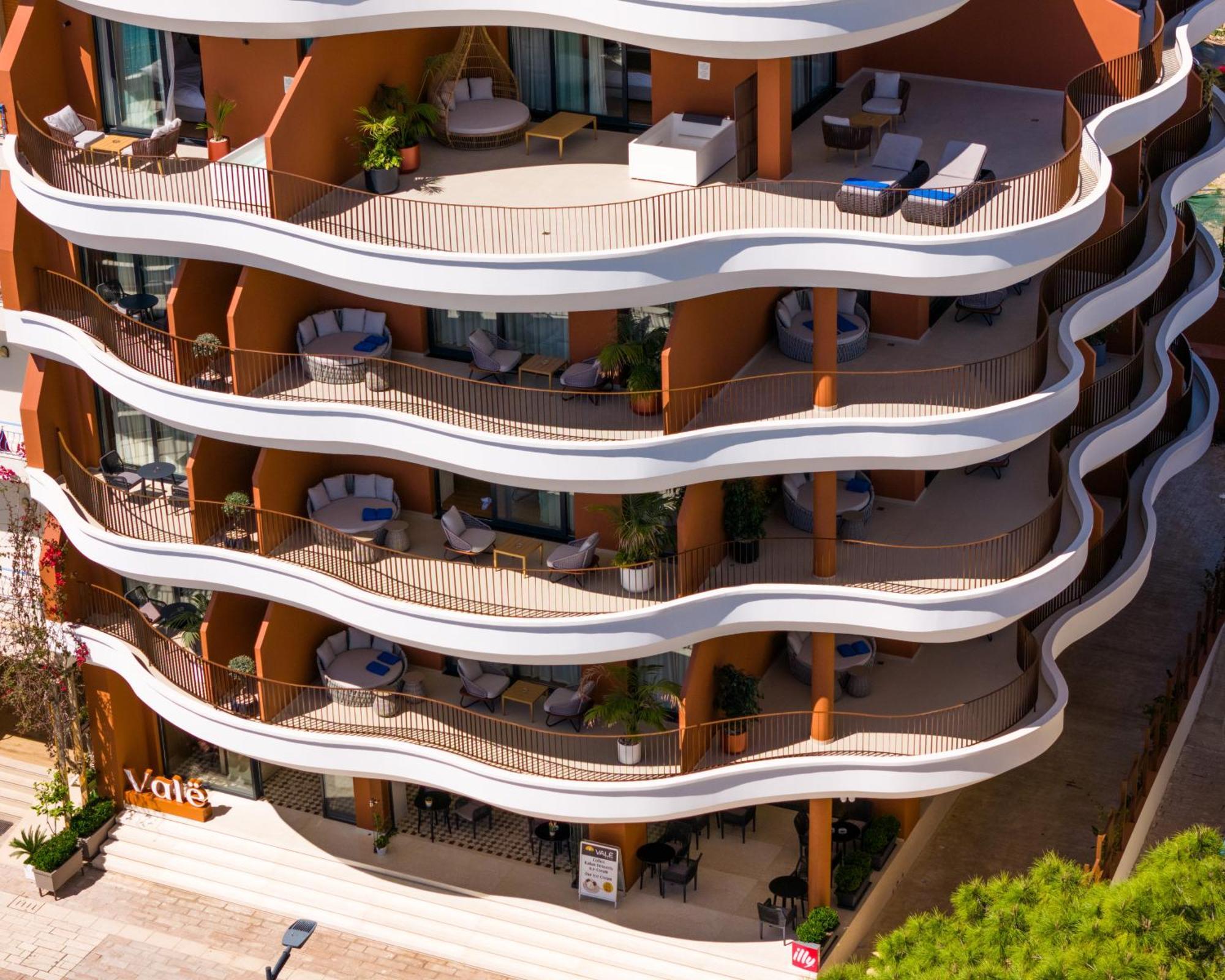 Hotel Vale Sarandë Exterior foto